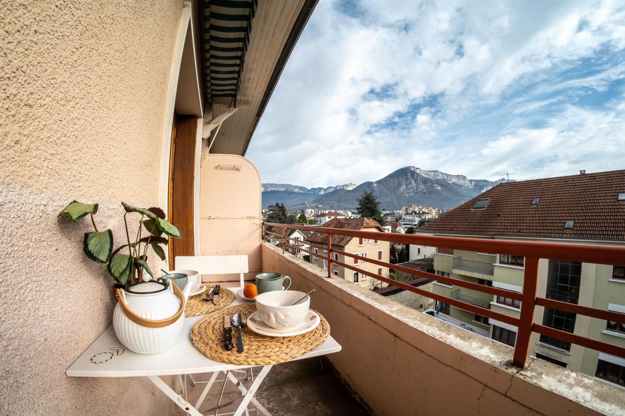 Les 3 Monts - Vue Panoramique Sur Les Montagnes Apartment อานซี ภายนอก รูปภาพ